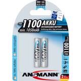 Ansmann Acumulator/Incarcator 1x2 NiMH rech. battery 1100 Micro AAA 1050 mAh