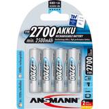 Acumulator/Incarcator 1x4 rech. battery 2700 Mignon AA 2500 mAh