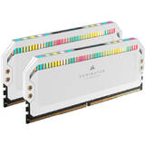 Memorie RAM Corsair Dominator Platinum RGB White 32GB DDR5 5600MHz CL36 Dual Channel Kit