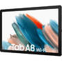 Tableta Samsung Galaxy Tab A8, 10.5 inch Multi-touch, Cortex A75-A55 Octa Core 2GHz, 3GB RAM, 32GB flash, Wi-Fi, Bluetooth, GPS, Android 11, Silver