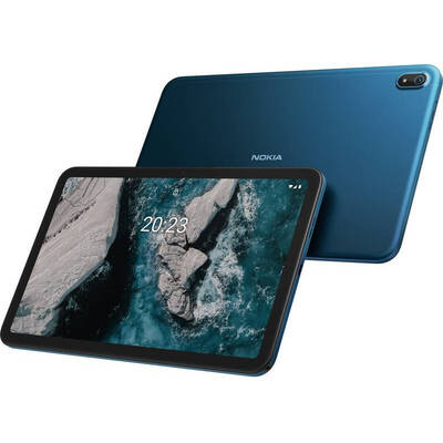 Tableta NOKIA T20, 10.4 inch Multi-touch, Cortex A75-A55 Octa Core 1.8 Ghz, 4GB RAM, 64GB flash, Wi-Fi, Bluetooth, 4G, Android 11, Deep Ocean
