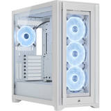 Carcasa PC Corsair iCUE 5000X RGB QL Edition White