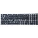 Tastatura laptop  model L28407-001 Layout US neagra iluminata