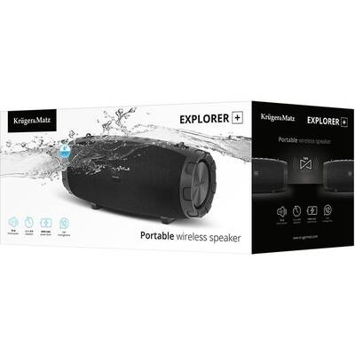 Kruger&Matz Boxa portabila Bluetooth Explorer + IPX7