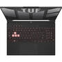 Laptop Asus Gaming 15.6'' TUF A15 FA507RC, FHD 144Hz, Procesor AMD Ryzen 7 6800H (16M Cache, up to 4.7 GHz), 16GB DDR5, 512GB SSD, GeForce RTX 3050 4GB, No OS, Mecha Gray
