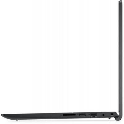 Laptop Dell 15.6'' Vostro 3510 (seria 3000), FHD, Procesor Intel Core i5-1135G7 (8M Cache, up to 4.20 GHz), 8GB DDR4, 512GB SSD, GeForce MX350 2GB, Linux, Carbon Black, 3Yr BOS