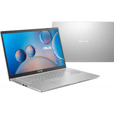 Laptop Asus 15.6'' X515EA, FHD, Procesor Intel Core i3-1115G4 (6M Cache, up to 4.10 GHz), 8GB DDR4, 256GB SSD, GMA UHD, No OS, Transparent Silver