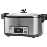 SLOW COOKER  S-SPR5500SS , 4 functii, 1350 W, 6L