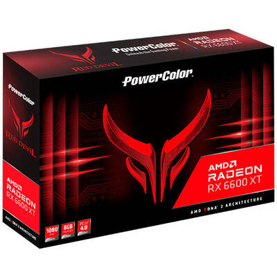 Placa Video POWERCOLOR Red Devil Radeon RX 6600XT 8GB GDDR6