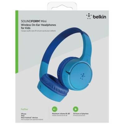 Casti Bluetooth BELKIN On-Ear, SoundForm Mini Blue