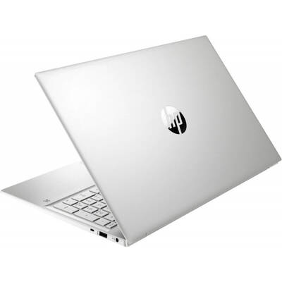 Laptop HP 15.6'' Pavilion 15-eh1003nq, FHD IPS, Procesor AMD Ryzen 7 5700U (8M Cache, up to 4.3 GHz), 16GB DDR4, 512GB SSD, Radeon, Win 11 Home, Natural Silver