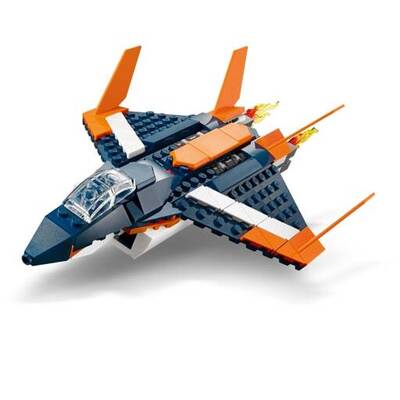 LEGO Creator 3 in 1 - Avion supersonic 31126, 215 piese