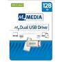 Memorie USB MyMedia Dual 3.2 Gen 1 /USB C 128GB