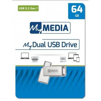 Memorie USB MyMedia Dual 3.2 Gen 1 /USB C 64GB