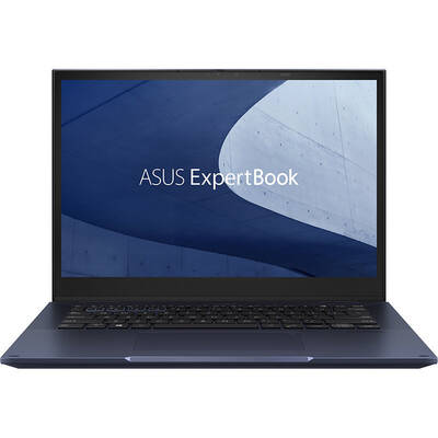 Ultrabook Asus 14'' ExpertBook B7 Flip B7402FEA, WQXGA Touch, Procesor Intel Core i5-1155G7 (8M Cache, up to 4.50 GHz), 16GB DDR4, 1TB SSD, Intel Iris Xe, Win 10 Pro, Star Black