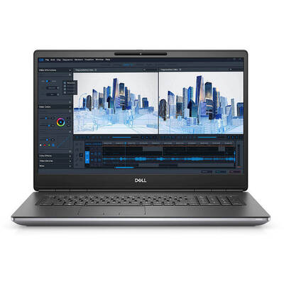 Laptop Dell Precision 7760 17.3 inch FHD Intel Core i7-11850H 32GB DDR4 1TB SSD nVidia GeForce RTX A4000 8GB Windows 11 Pro Grey