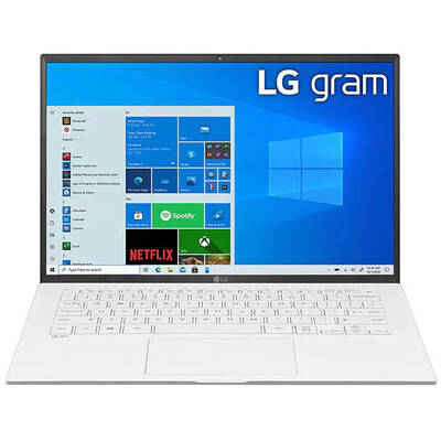Ultrabook LG 14'' Gram 14Z90P, WUXGA IPS, Procesor Intel Core i5-1135G7 (8M Cache, up to 4.20 GHz), 8GB DDR4, 256GB SSD, Intel Iris Xe, Win 10 Home, White