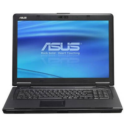 Laptop Asus X71SL-7S031 17 inch WXGA+ Intel Pentium T3200 2GB DDR2 250GB HDD nVidia GeForce 9300M GS 512MB Black