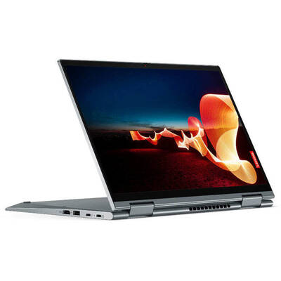 Ultrabook Lenovo 14'' ThinkPad X1 Yoga Gen 6, WUXGA IPS Touch, Procesor Intel Core i7-1165G7 (12M Cache, up to 4.70 GHz, with IPU), 16GB DDR4X, 1TB SSD, Intel Iris Xe, 4G LTE, Win 11 DG Win 10 Pro, Storm Grey