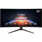 Monitor MSI LED Gaming Curbat Optix MAG342CQR 34 inch UWQHD VA 4ms 144Hz Black