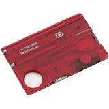 Victorinox  SWISSCARD LITE red transparent 0.7300.T