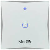 Mentor Intrerupator inteligent wireless WiFi 10A 600W simplu alb cu touch