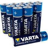 VARTA Baterie 9x12 Longlife Power AA LR 6 Ready-To-Sell Tray Big Box