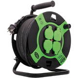Priza / Prelungitor Cable Drum Resin 40m IP 44 4-fold black green