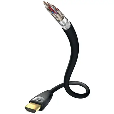 In - Akustik Cablu Audio-Video Star II HDMI Cable w. Ethernet 5,0 m