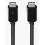 BELKIN Cablu Date Thunderbolt 3-Cable USB-C 40Gb/s 100W 0,8m F2CD084bt0.8MBK