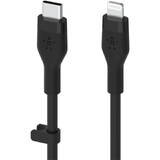 BELKIN Cablu Date Flex Lightning/USB-C 15W 1m, mfi, 15W, black CAA009bt1MBK