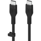 BELKIN Cablu Date Flex USB-C/USB-C to 60W 1m, black CAB009bt1MBK