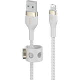 BELKIN Cablu Date Flex Lightning/USB-A 1m mfi cert., white CAA010bt1MWH