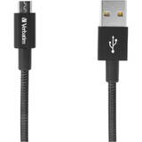 VERBATIM Cablu Date Micro USB Cable Sync & Charge 100cm black