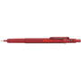 Creion 600 mecanic roșu metalic 0,7 mm