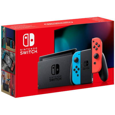 Consola jocuri NINTENDO Switch Neon-Red / Neon-Blue (new Version 2019)
