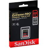 Card de Memorie SanDisk CF Express Type 2  256GB Extreme Pro SDCFE-256G-GN4NN