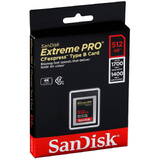 Card de Memorie SanDisk CF Express Type 2  512GB Extreme Pro SDCFE-512G-GN4NN