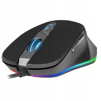 Mouse Sven RX-G970 4000 dpi, RGB negru