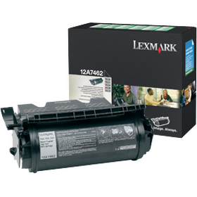 Toner imprimanta Lexmark 12A7462 Black Return