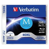 BluRay M-DISC BD-R [ 100GB | 4x | Inkjet Printable ] 5 PACK