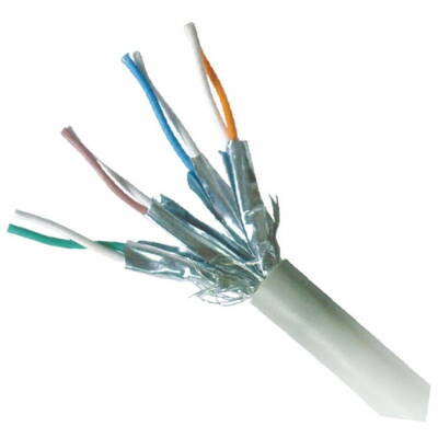 Cablu Gembird patchcord RJ45, cat. 6A,FTP, LSZH, 10m, gray