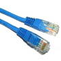 Cablu PATCH CORD  UTP SPACER Cat5e,  1m,  albastru, SP-PT-CAT5-1M-BL