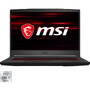Laptop MSI Gaming 15.6'' GF65 Thin 10SER, FHD 144Hz, Procesor Intel Core i7-10750H (12M Cache, up to 5.00 GHz), 8GB DDR4, 512GB SSD, GeForce RTX 2060 6GB, No OS, Black