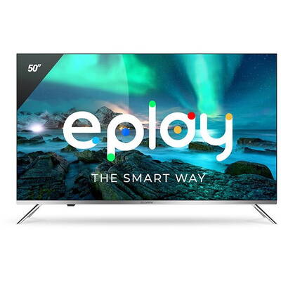 Televizor Allview LED Smart TV 50ePlay6100-U 127cm Ultra HD 4K Silver