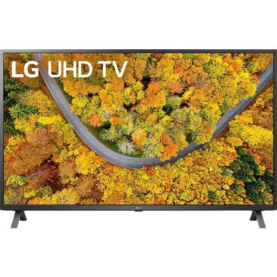Televizor LG LED Smart TV 55UP75003LF Seria UP75 139cm gri-negru 4K UHD HDR