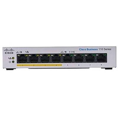 Switch Cisco Gigabit CBS110-8PP-D