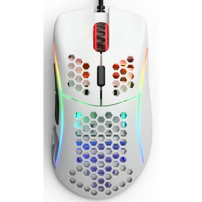 Mouse Glorious PC Gaming Race Gaming Model D- Matte White