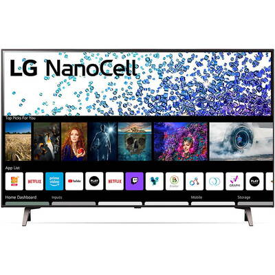 Televizor LG LED Smart TV NanoCell 43NANO793PB Seria NANO79 108cm maro 4K UHD HDR