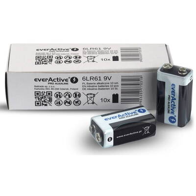 everActive Baterie Alkaline batteries Pro Alkaline LR6 AA - shrink pack - 10 pieces
